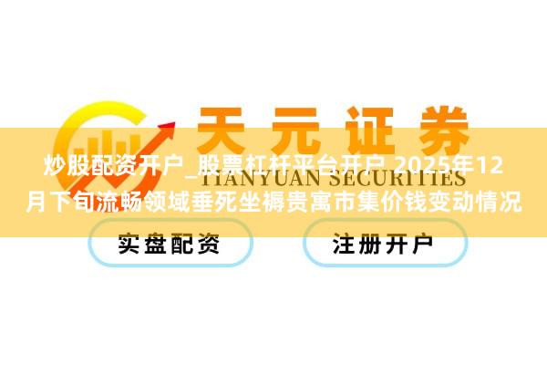 炒股配资开户_股票杠杆平台开户 2025年12月下旬流畅领域垂死坐褥贵寓市集价钱变动情况